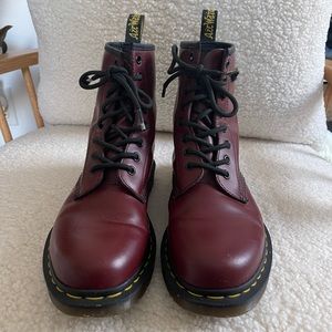 Dr. Marten 1460 Boots in Red Sz 8 W/ 6 M